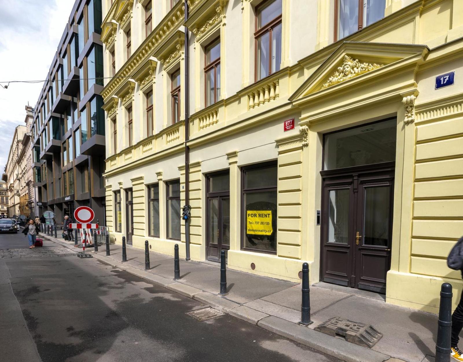 Modern Urban Room In The City Center Of Praha Eksteriør bilde